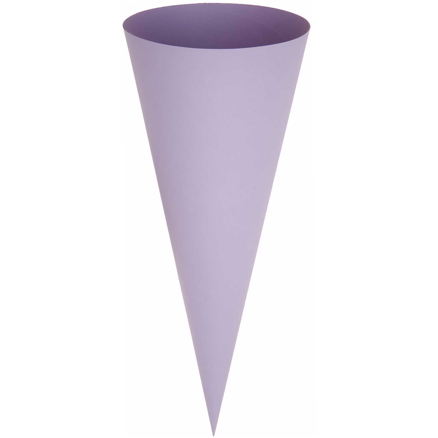 Rico Design Paper Poetry Schultüte Rohling Flieder