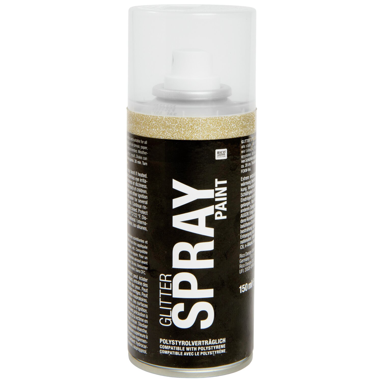 Rico Design Glitter Spray Paint gold 150ml Gold