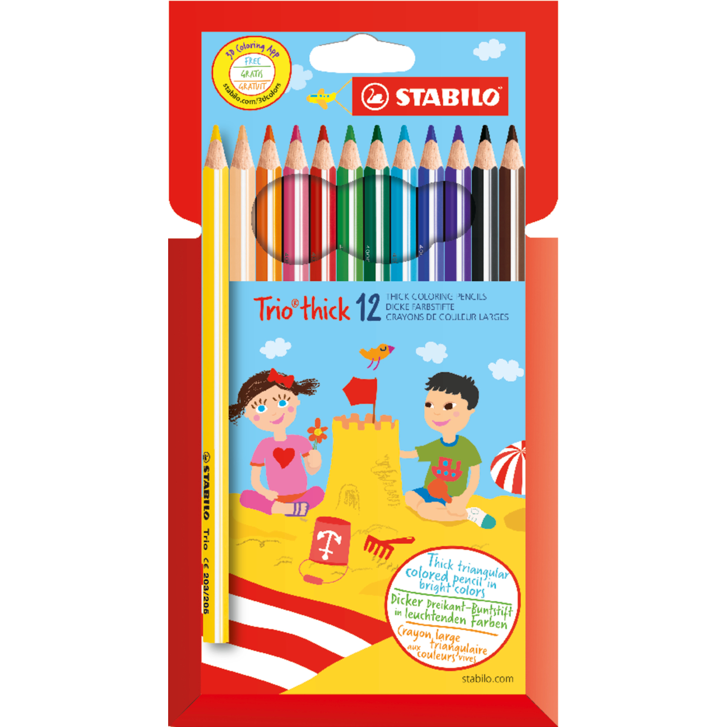 STABILO STABILO Trio Dick Buntstifte