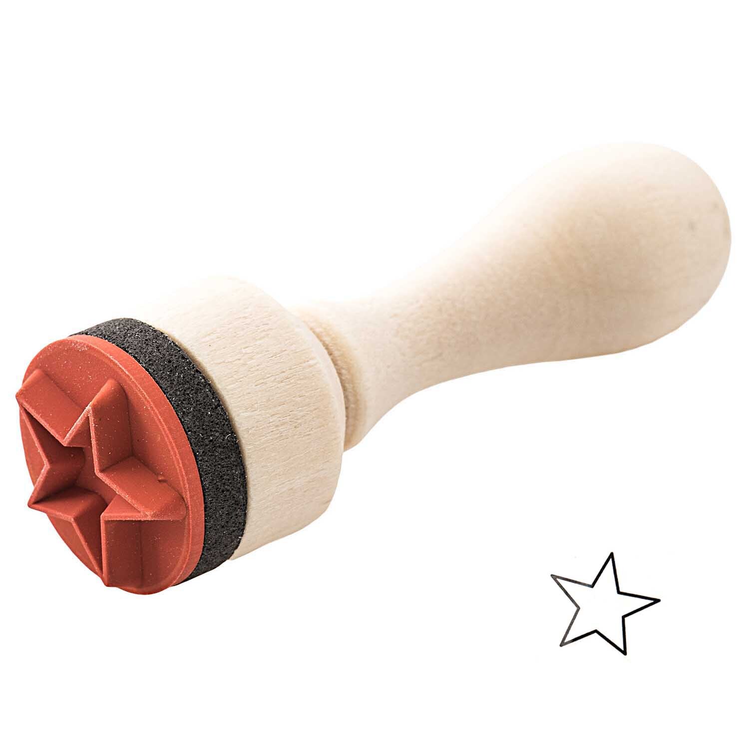 Rico Design Paper Poetry Mini Stempel Stern Ø=1,5cm