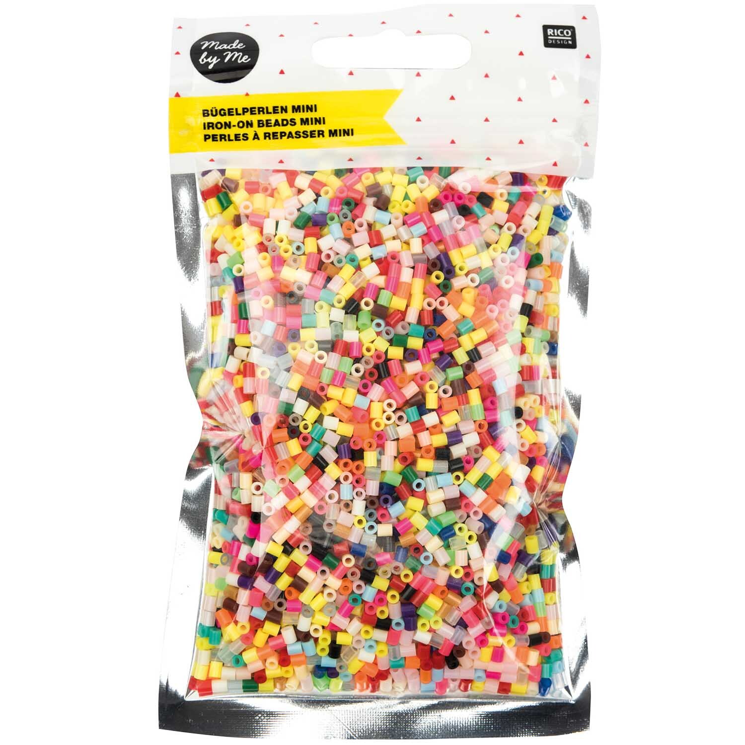 Rico Design Mini-Bügelperlen Mix mehrfarbig 2,5mm