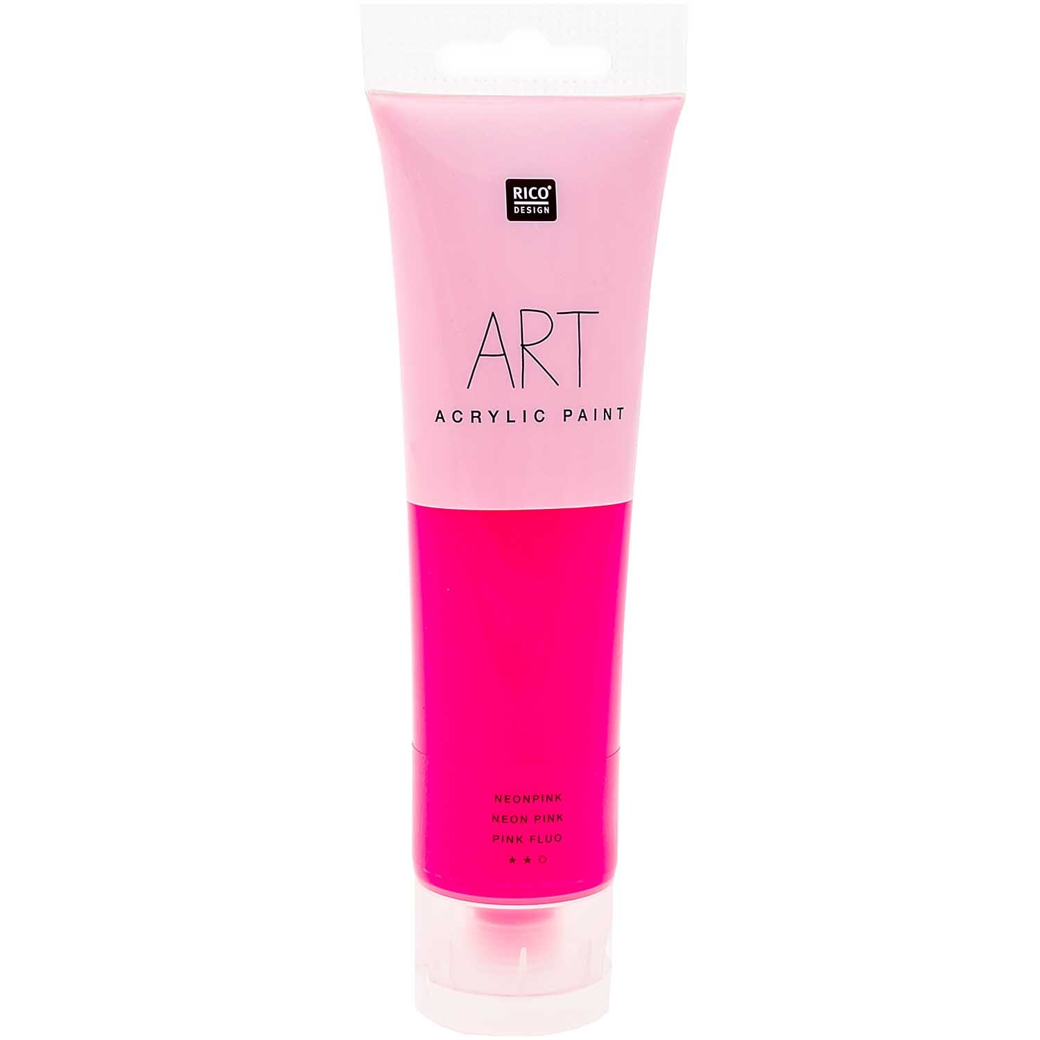 Rico Design ART Künstler Acrylfarbe 100ml Neonpink