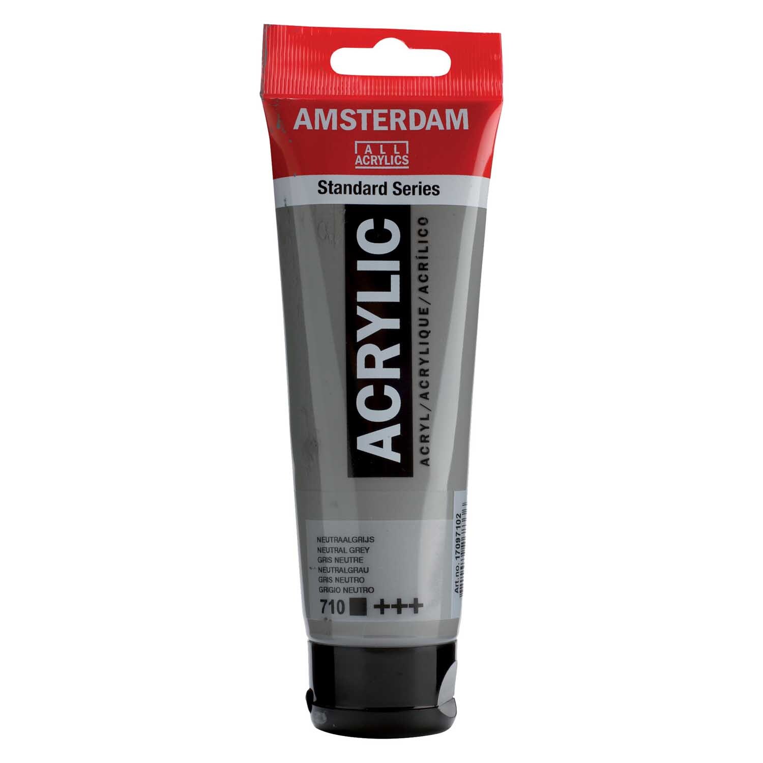AMSTERDAM Acrylfarbe 120ml Neutralgrau