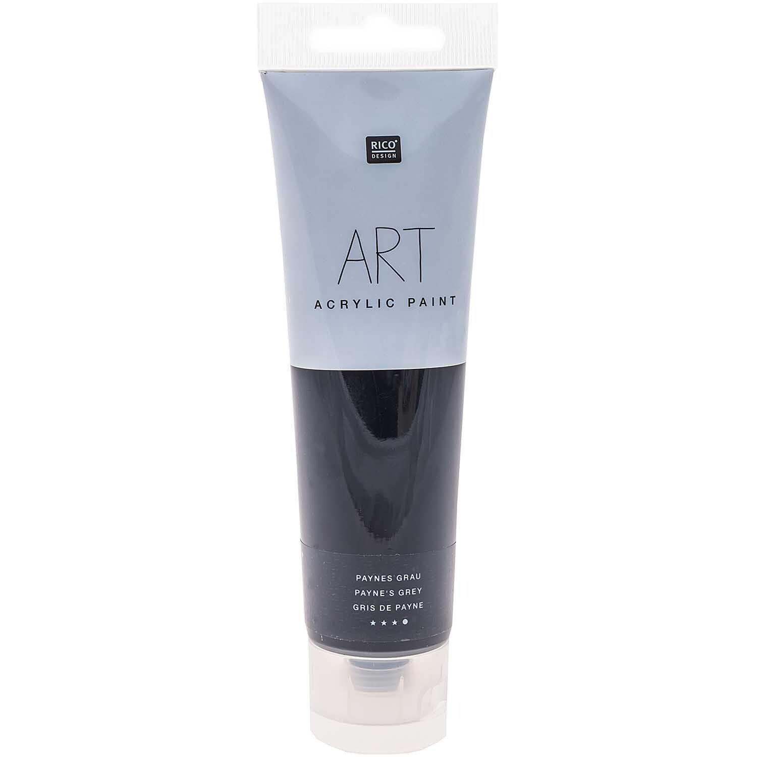 Rico Design ART Künstler Acrylfarbe 100ml Paynes-Grau