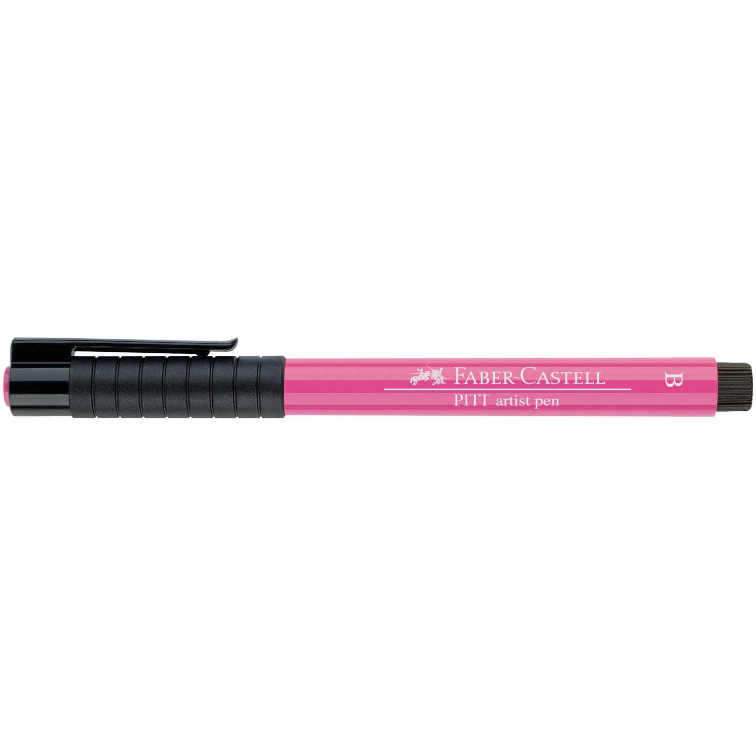 Faber Castell PITT artist pen brush Krapplack Rosa