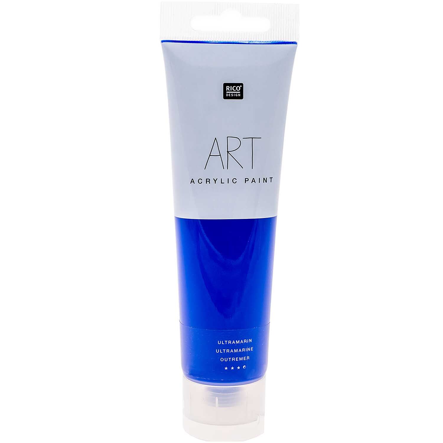 Rico Design ART Künstler Acrylfarbe 100ml Ultramarin