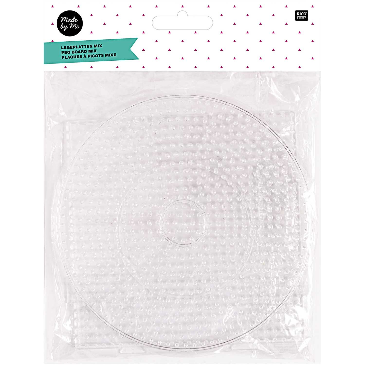 Rico Design Bügelperlen Legeplatten groß 2 Stück