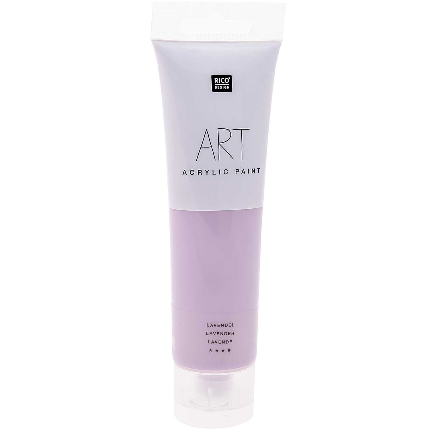 Rico Design ART Künstler Acrylfarbe 100ml Lavendel