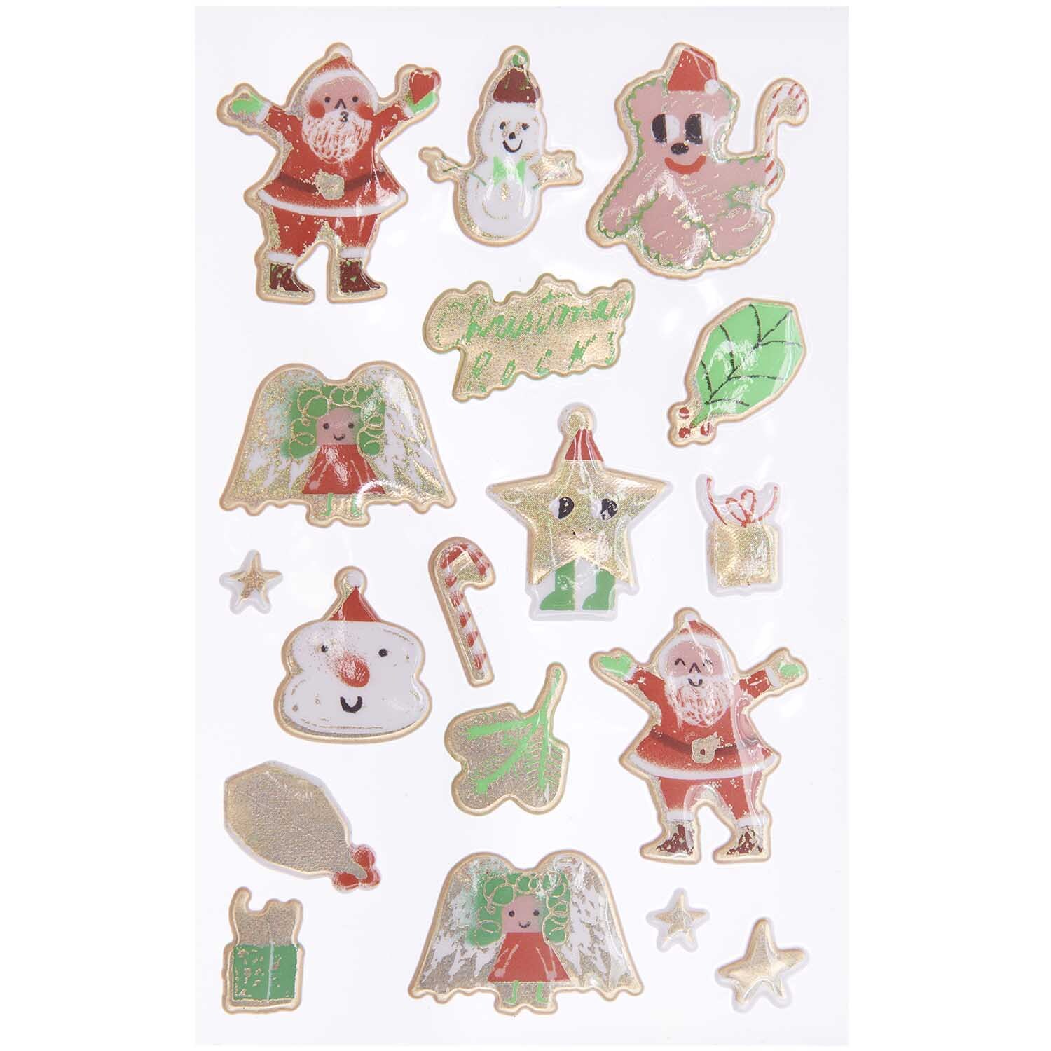 Rico Design Paper Poetry Puffy Sticker Airbrush