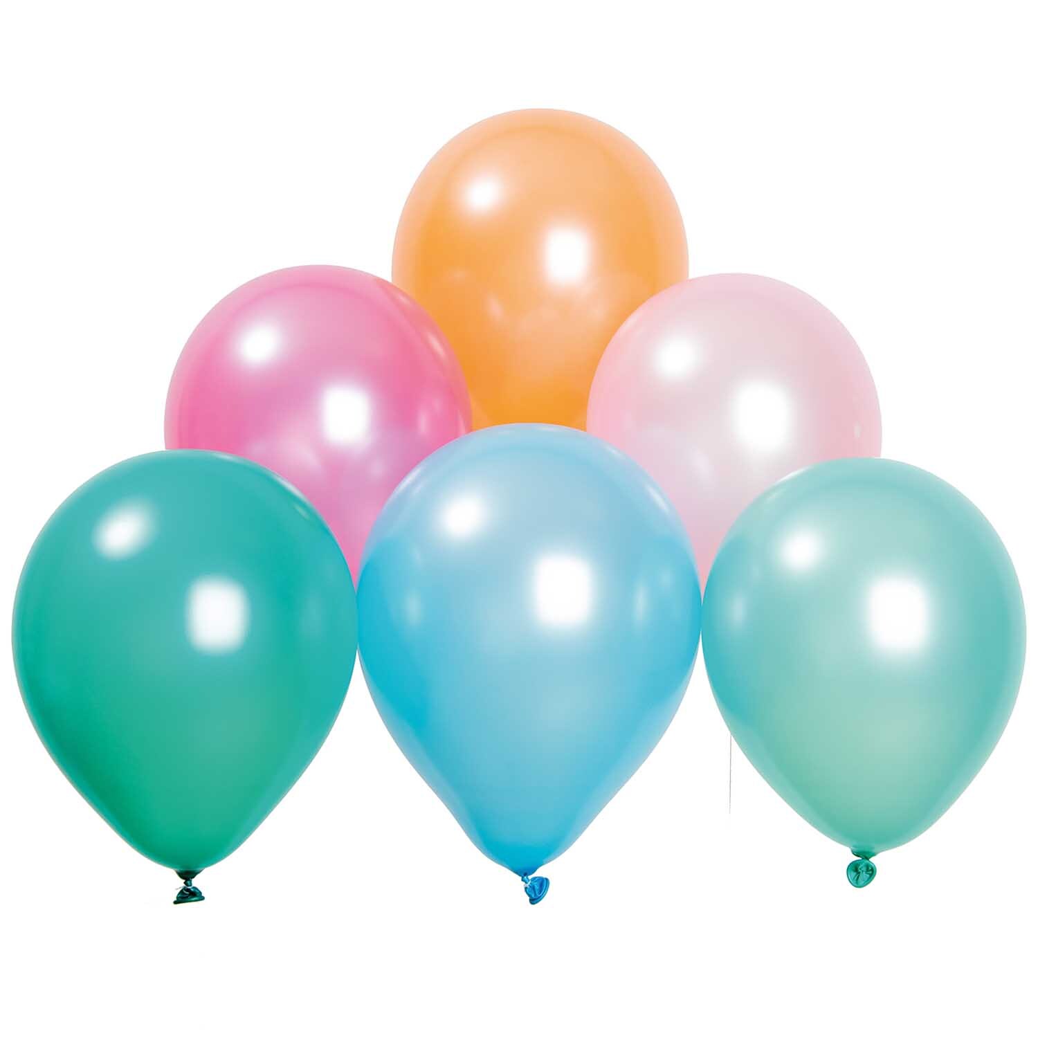 Rico Design Luftballon Mix pastell matt 30cm 12 Stück