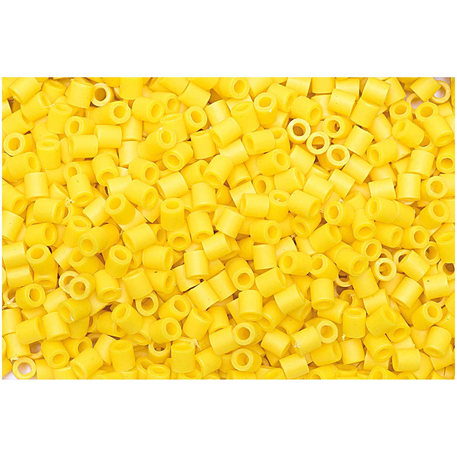 Rico Design Bügelperlen 5x5mm ca. 1000 Stück Gelb
