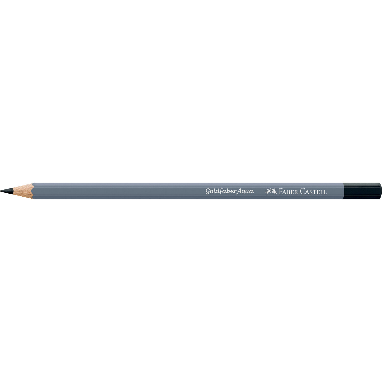 Faber Castell Goldfarber Aqua Aquarellstift Schwarz