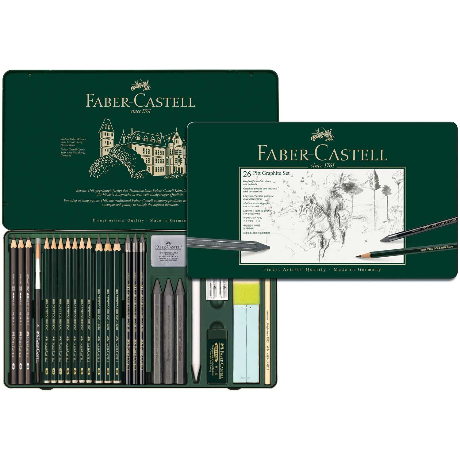 Faber Castell Pitt Graphite Zeichenset groß