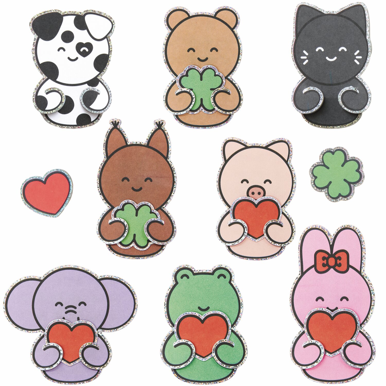 Rico Design Paper Poetry Clip-Ons Chingu Tiere