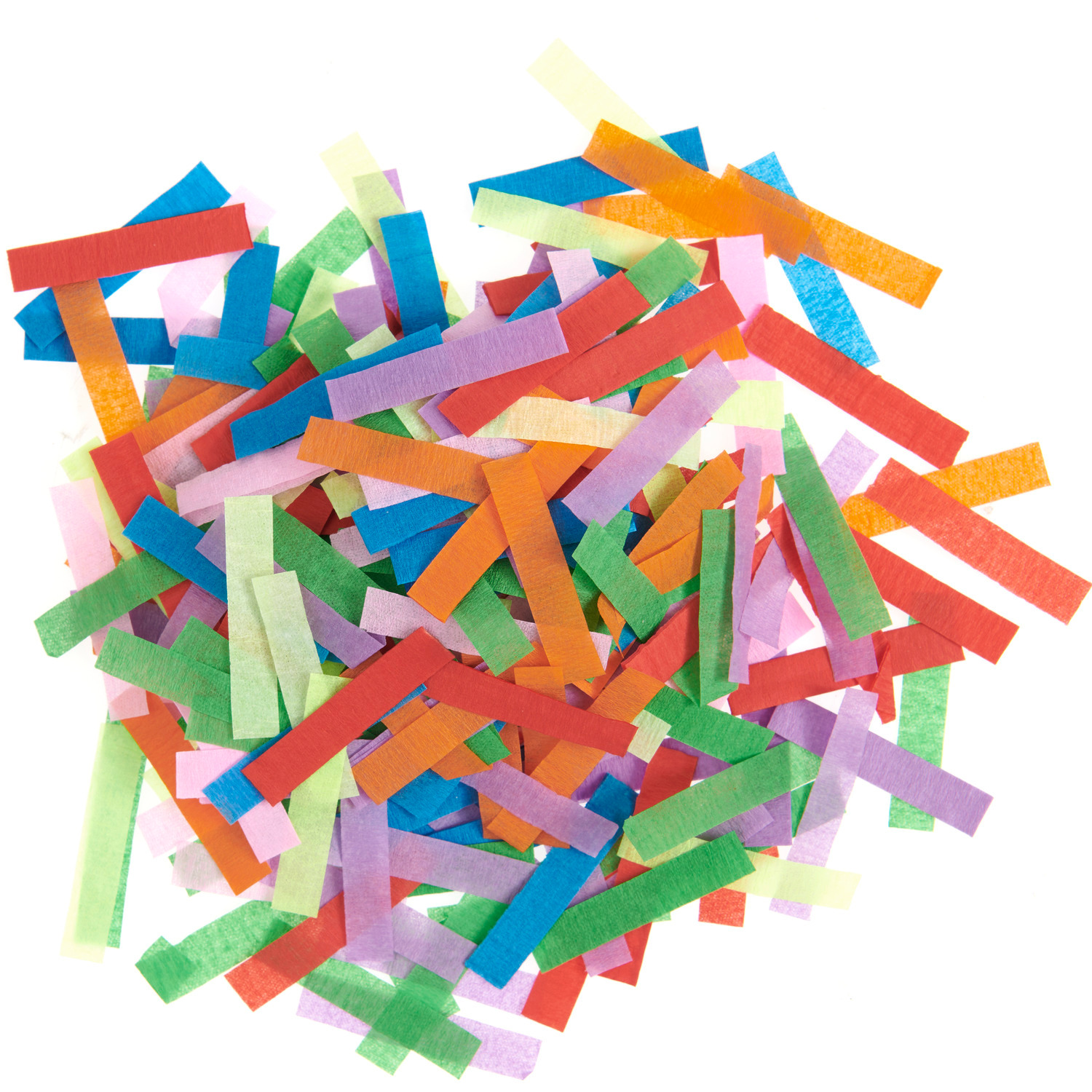 Rico Design Krepp-Konfetti Regenbogen Klassik Mix