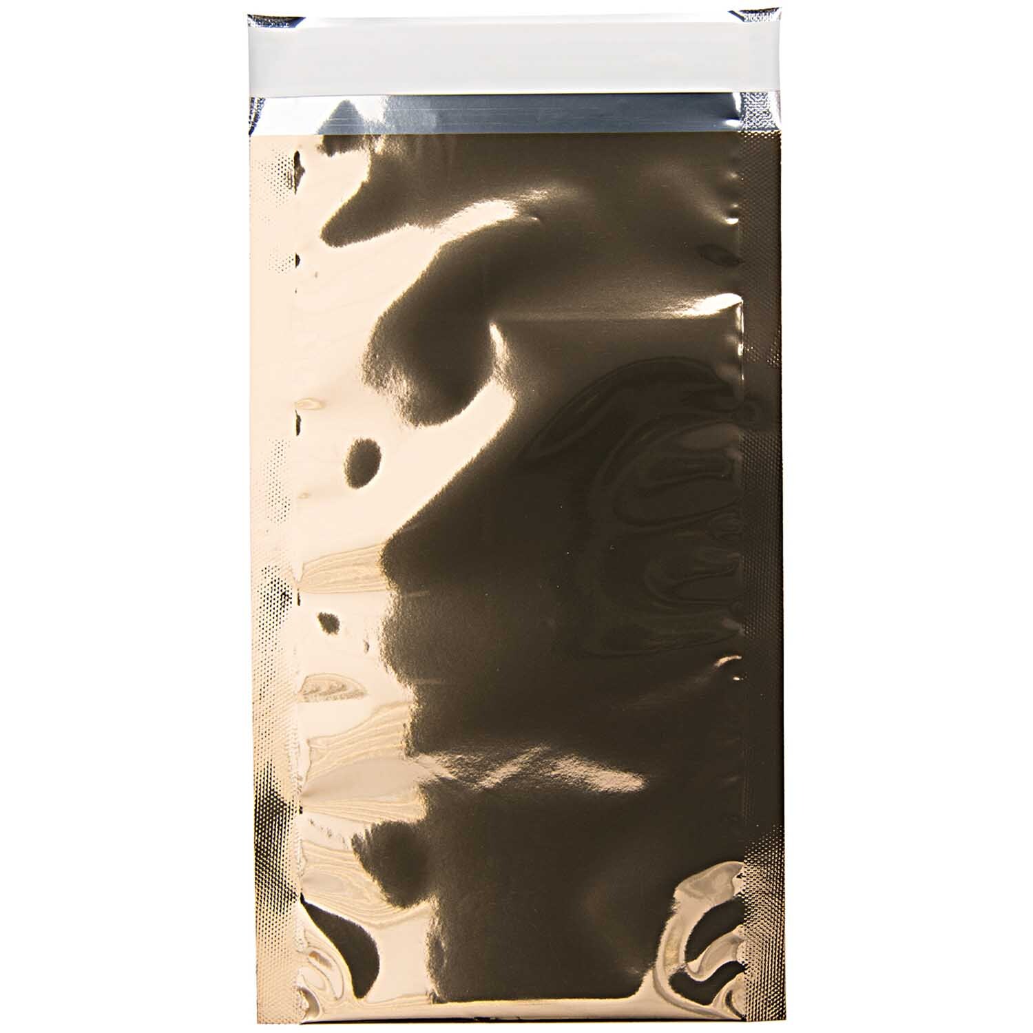 Rico Design Versandtaschen Metallic DIN lang 5 Stück Gold