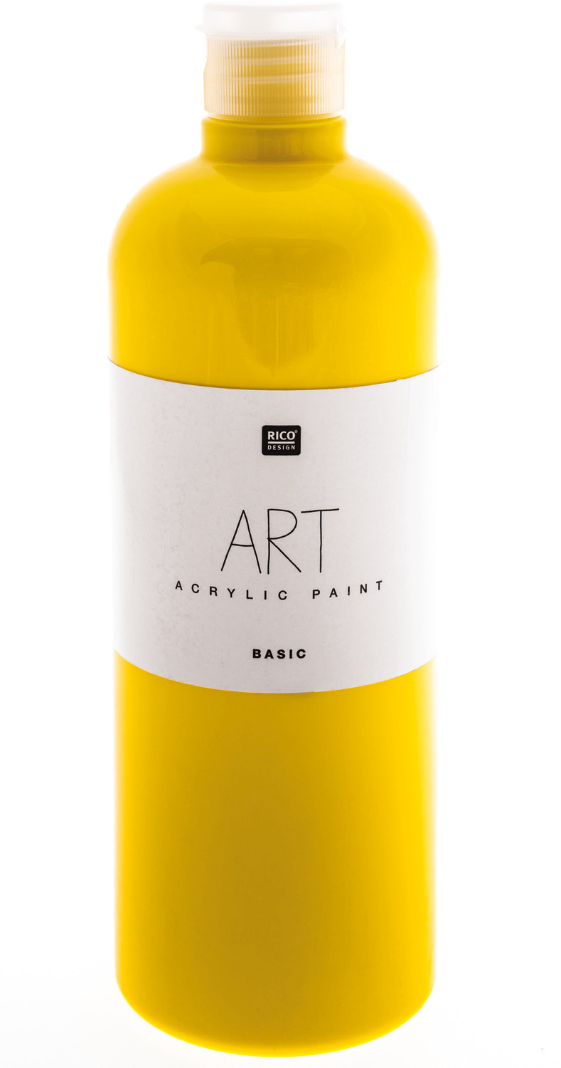 Rico Design ART Künstler Acrylfarbe 750ml Gelb