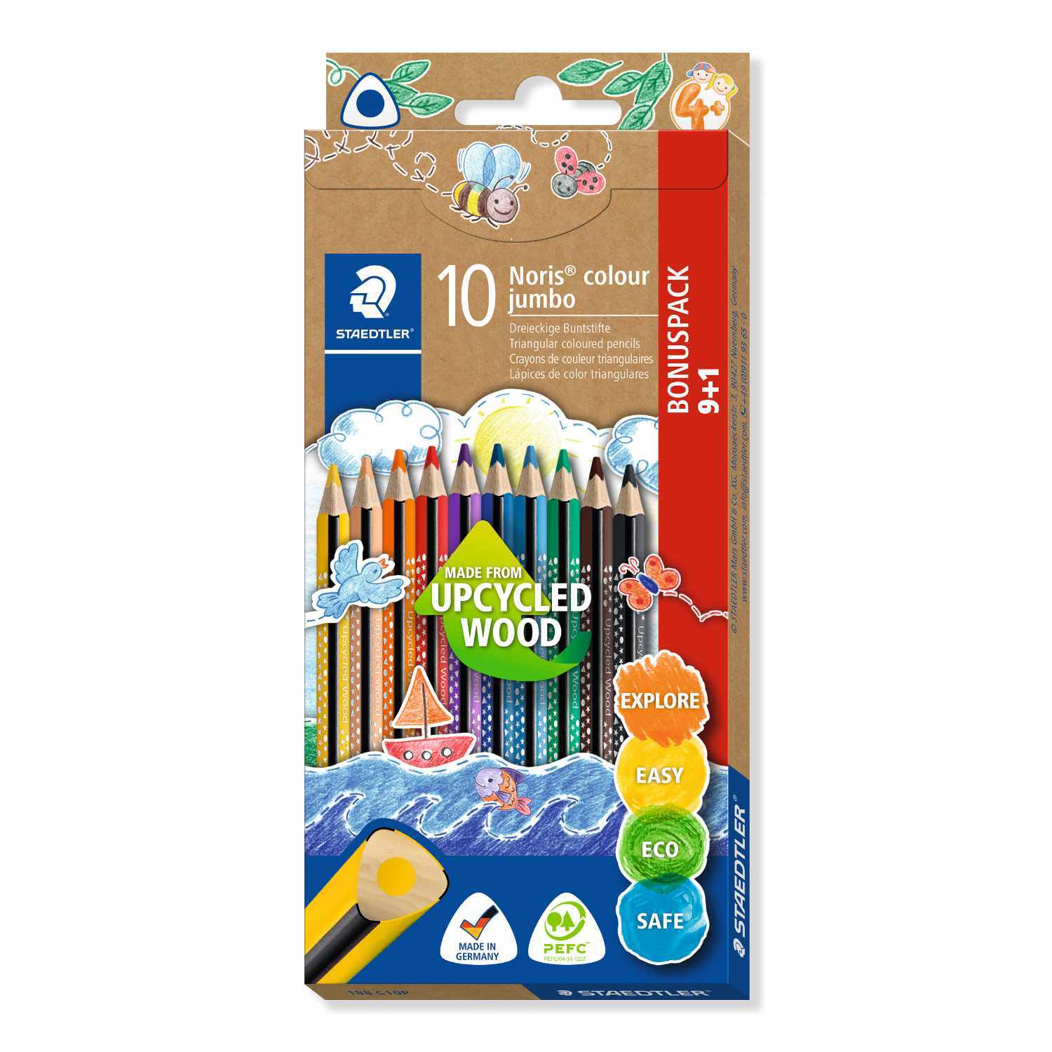 Staedtler Buntstifte Noris Colour 10 Stück