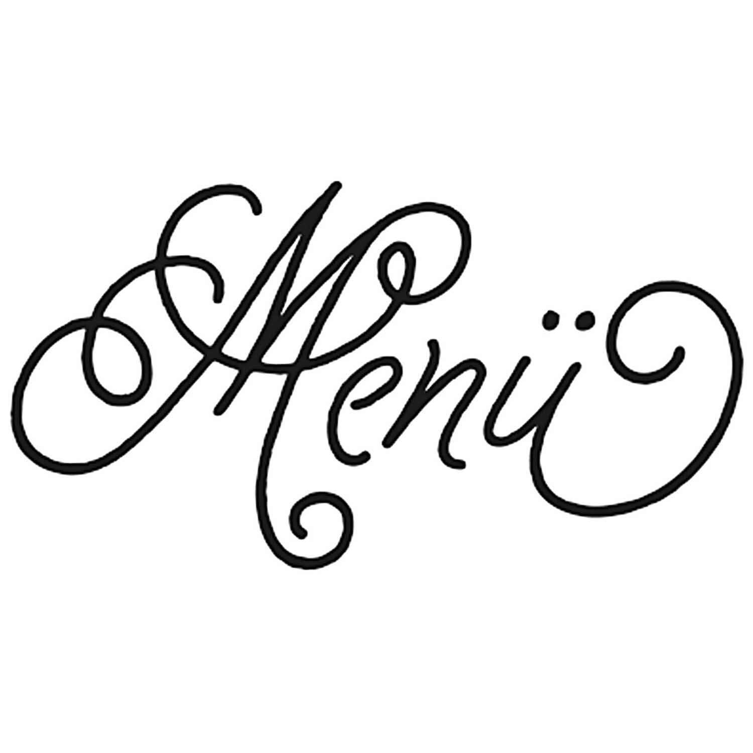 Rico Design Stempel Menü 3,5x2cm