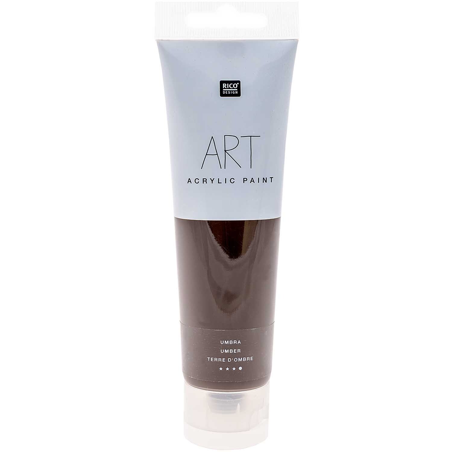 Rico Design ART Künstler Acrylfarbe 100ml Umbra