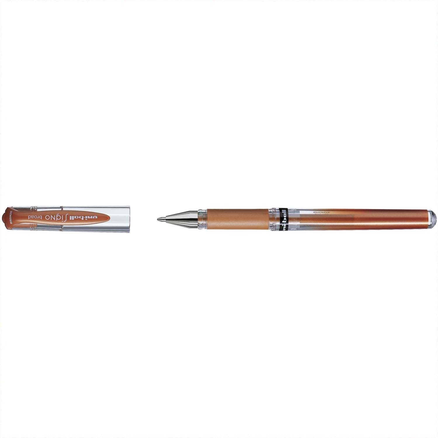 Faber Castell Uni-Ball Signo Broad UM-153 Gelroller 1mm Bronze