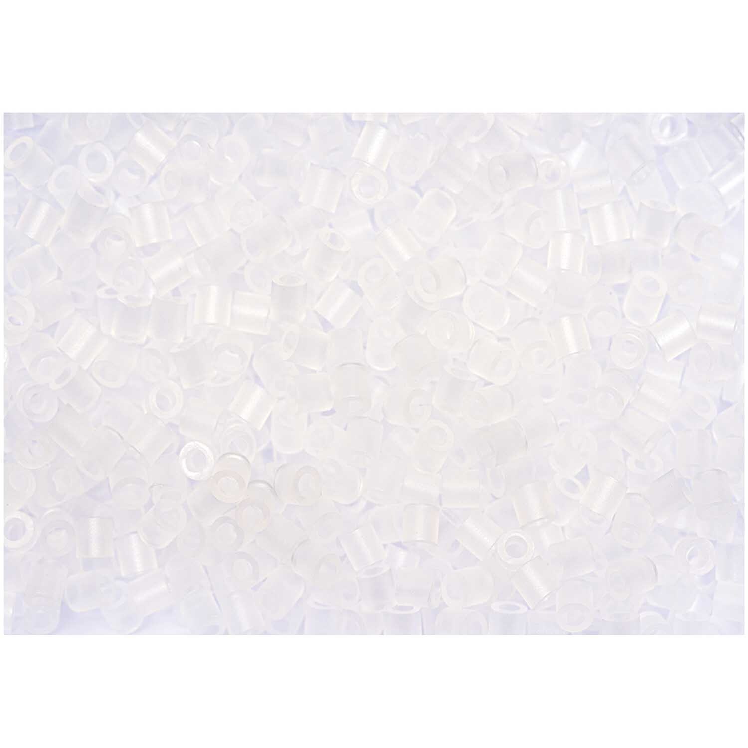 Rico Design Bügelperlen 5x5mm ca. 1000 Stück Transparent
