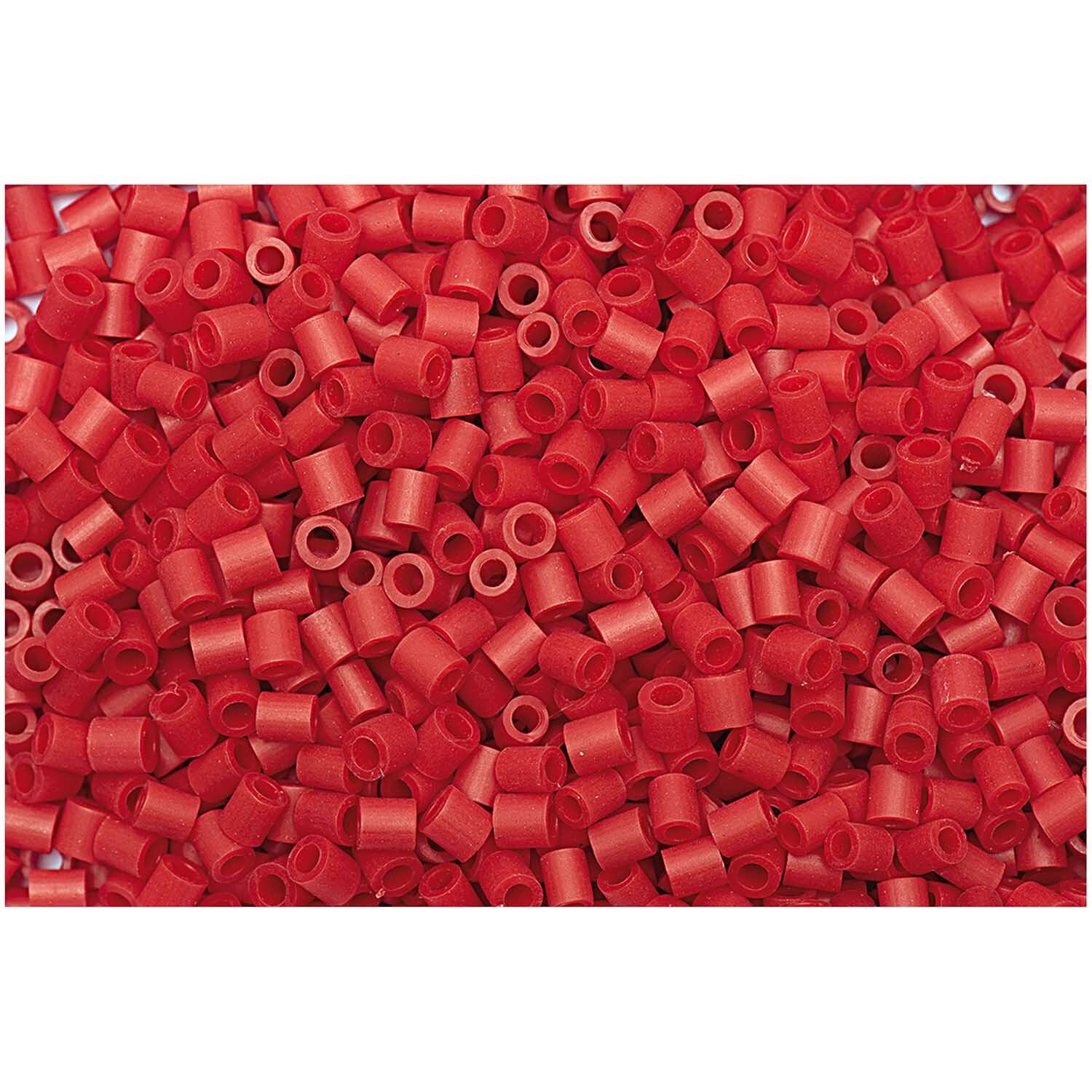 Rico Design Bügelperlen 5x5mm ca. 1000 Stück Rot