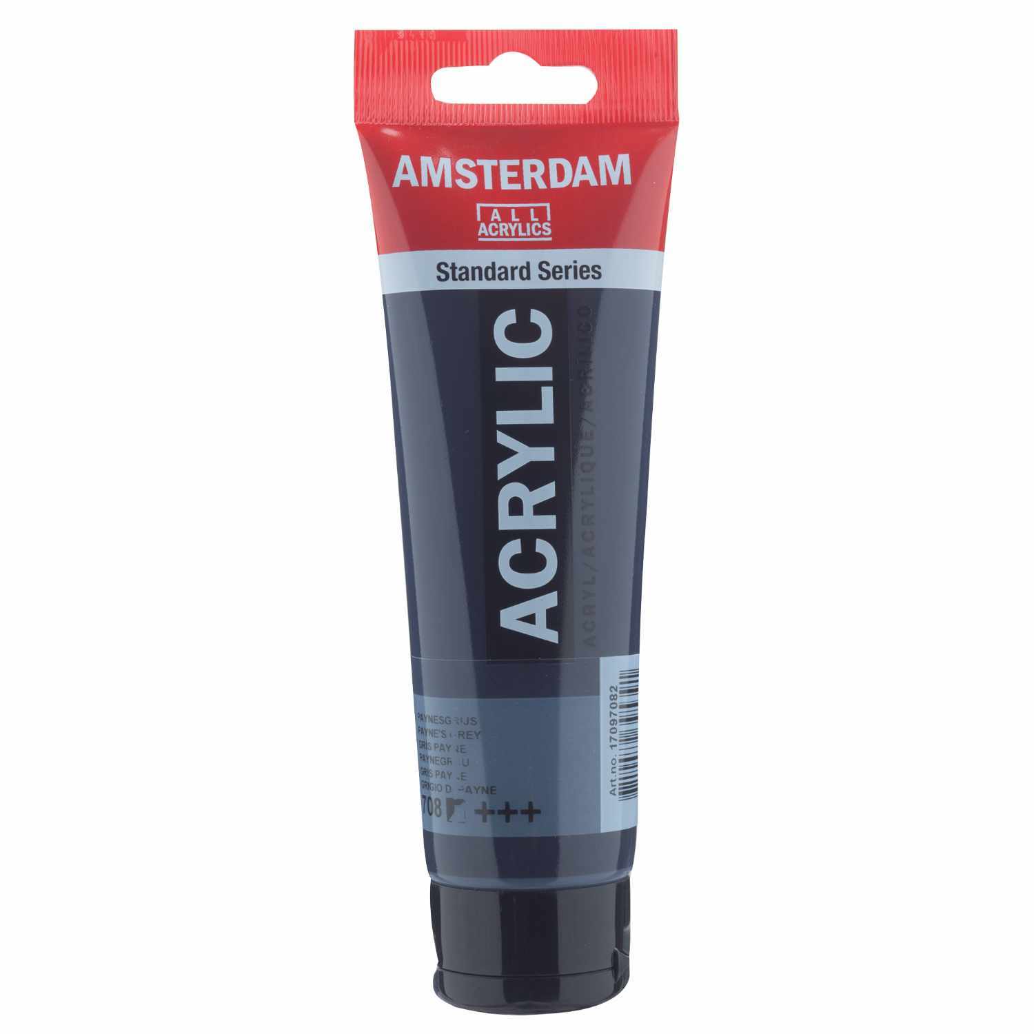 AMSTERDAM Acrylfarbe 120ml Paynegrau