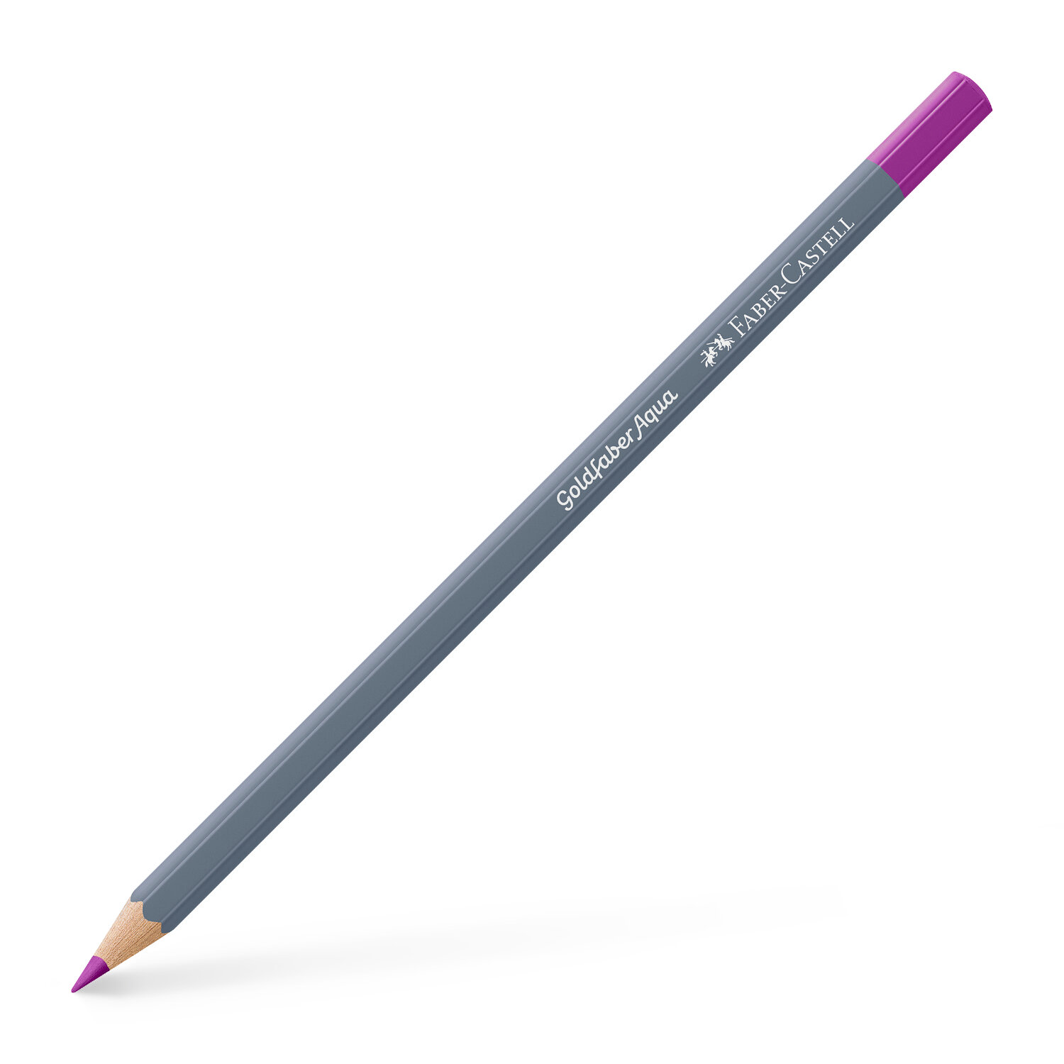 Faber Castell Goldfarber Aqua Aquarellstift Purpurrosa Mittel