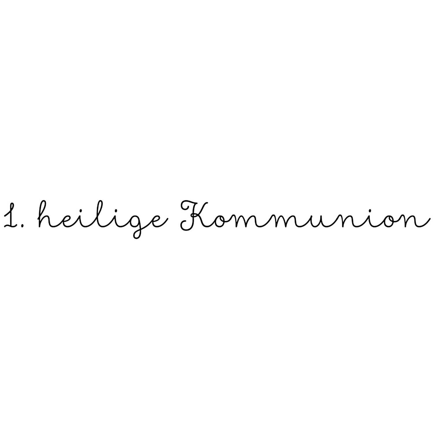 Rico Design Stempel 1. heilige Kommunion 7,5x2cm