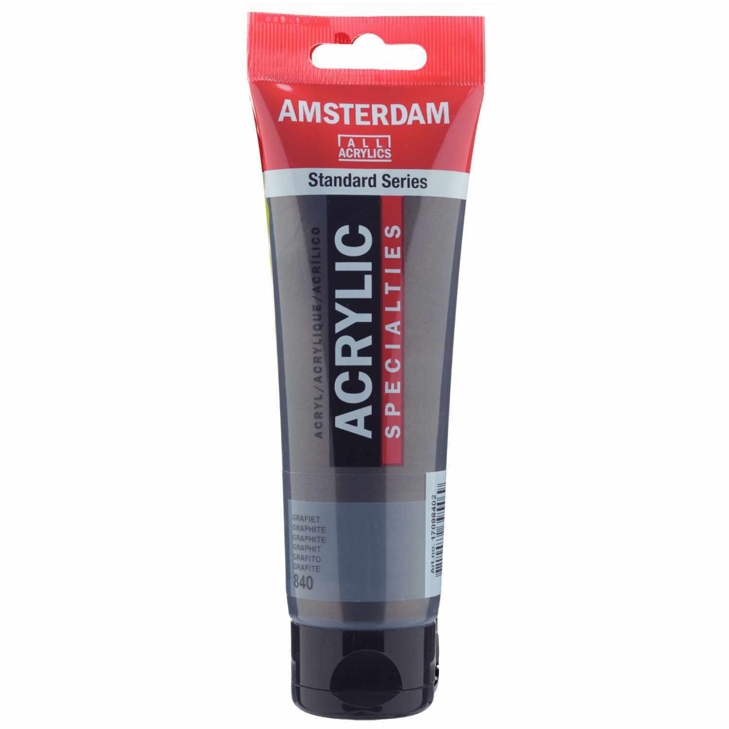 AMSTERDAM Acrylfarbe 120ml Graphite