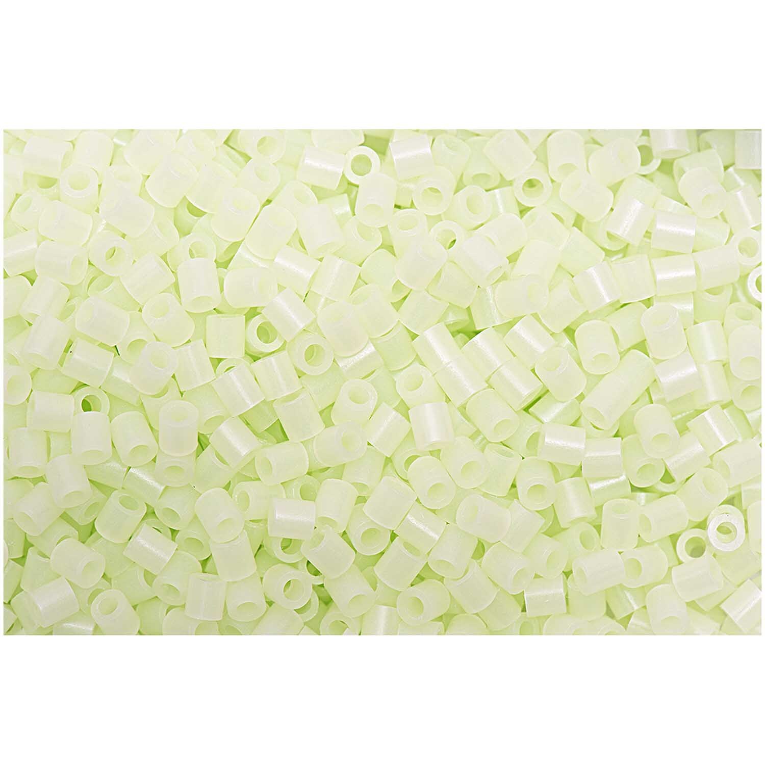 Rico Design Bügelperlen nachtleuchtend 5x5mm ca. 1000 Stück