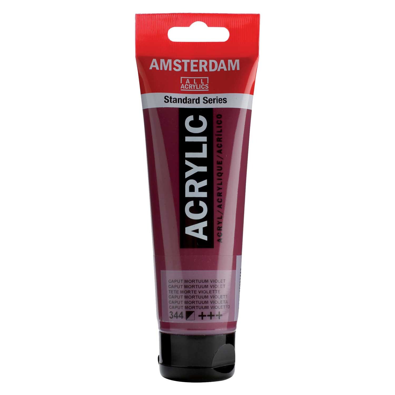 AMSTERDAM Acrylfarbe 120ml Caput Mortuum Violett