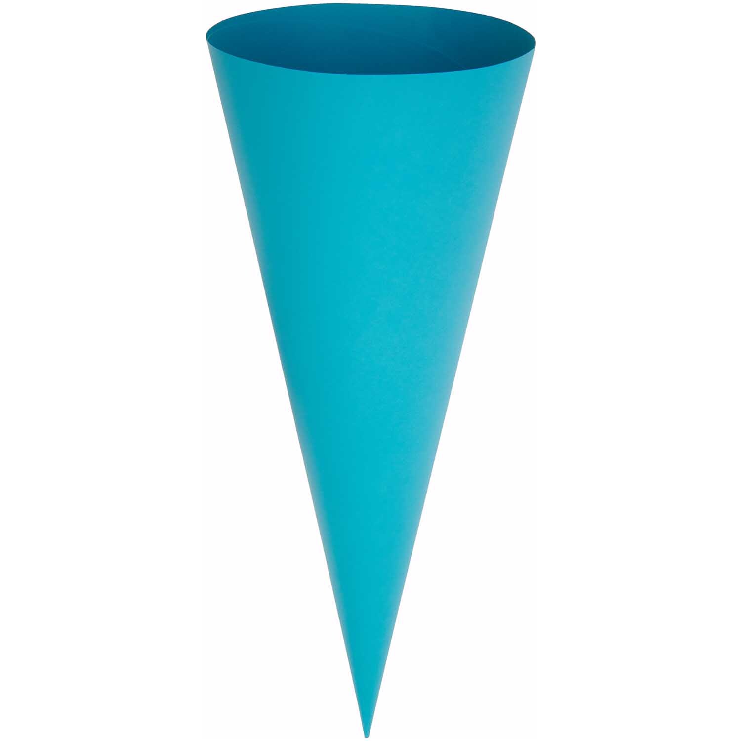 Rico Design Paper Poetry Schultüte Rohling Türkis