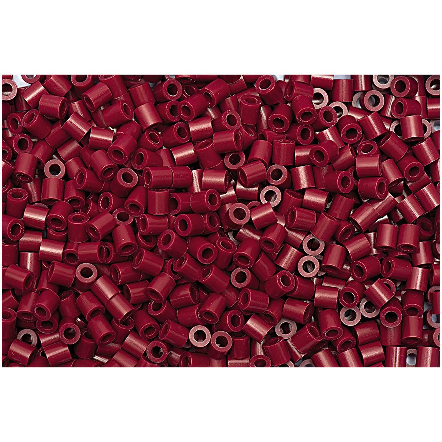Rico Design Bügelperlen 5x5mm ca. 1000 Stück Bordeaux