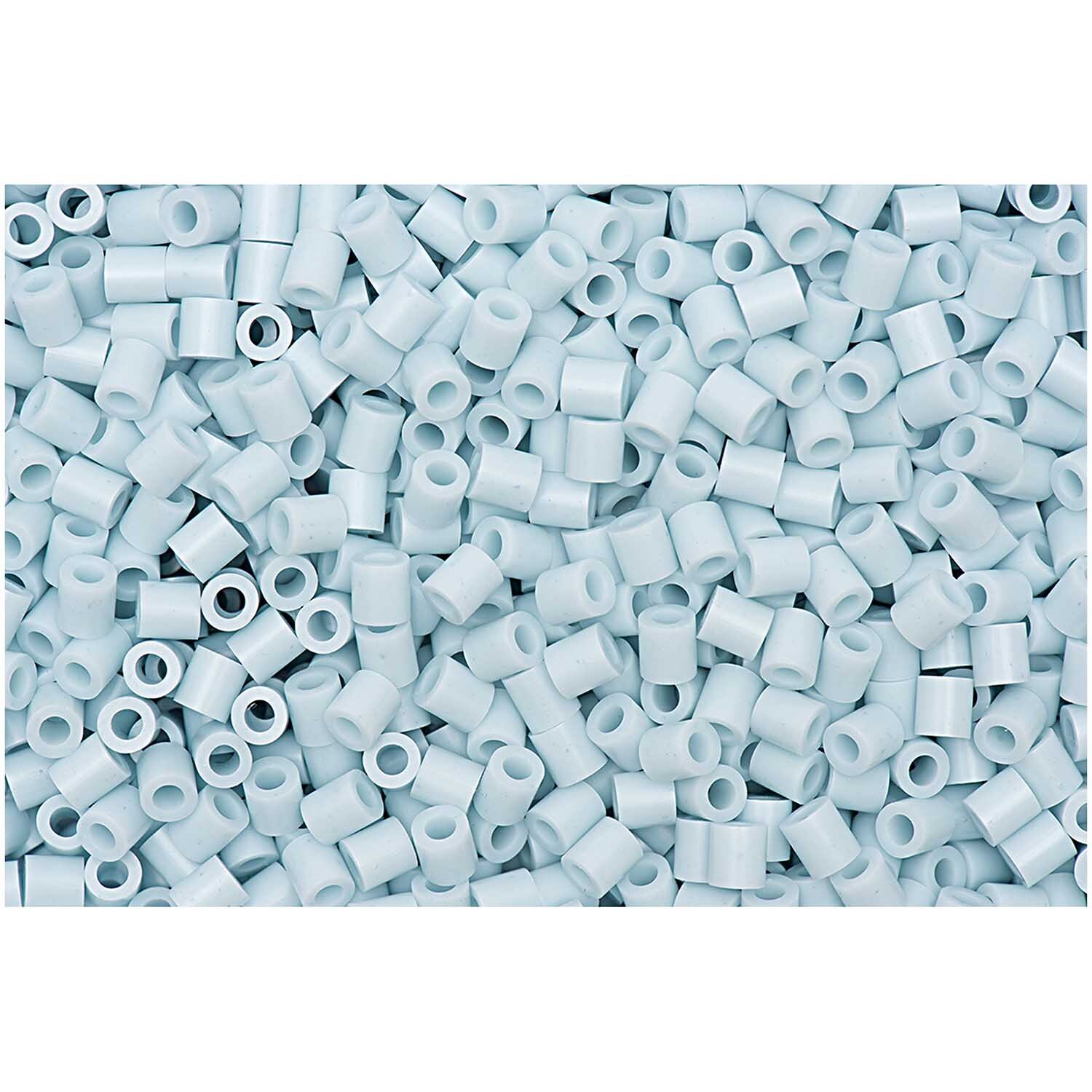 Rico Design Bügelperlen 5x5mm ca. 1000 Stück Pastellblau