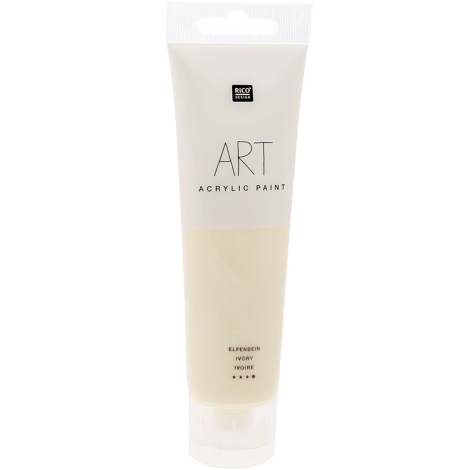 Rico Design ART Künstler Acrylfarbe 100ml Elfenbein