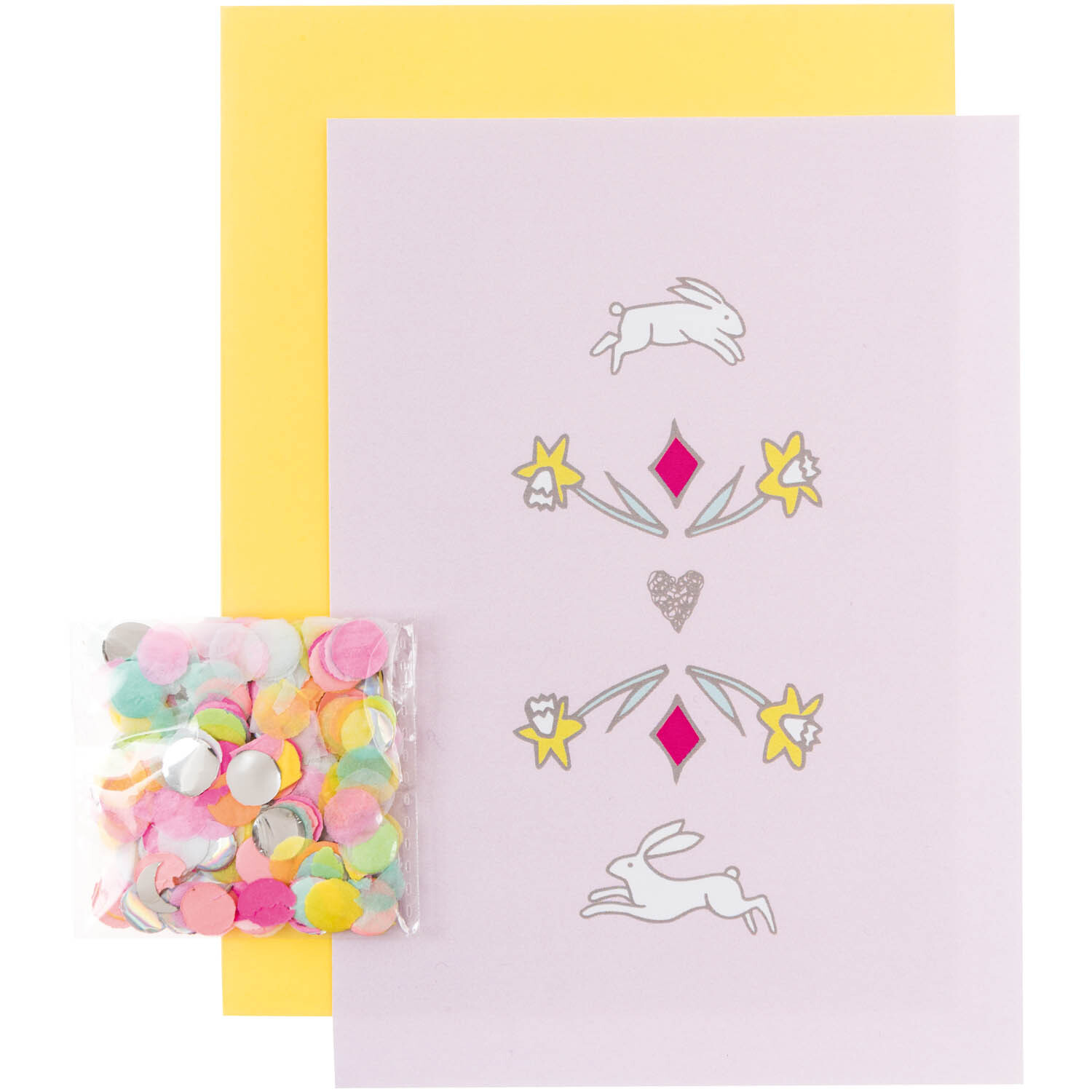 Rico Design Paper Poetry Grußkartenset Wonderland Hasen