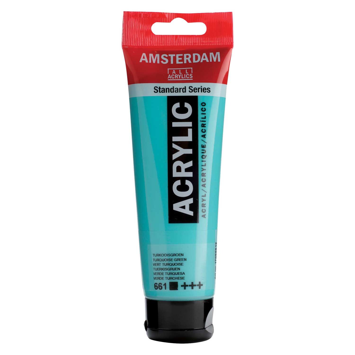 AMSTERDAM Acrylfarbe 120ml Türkisgrün