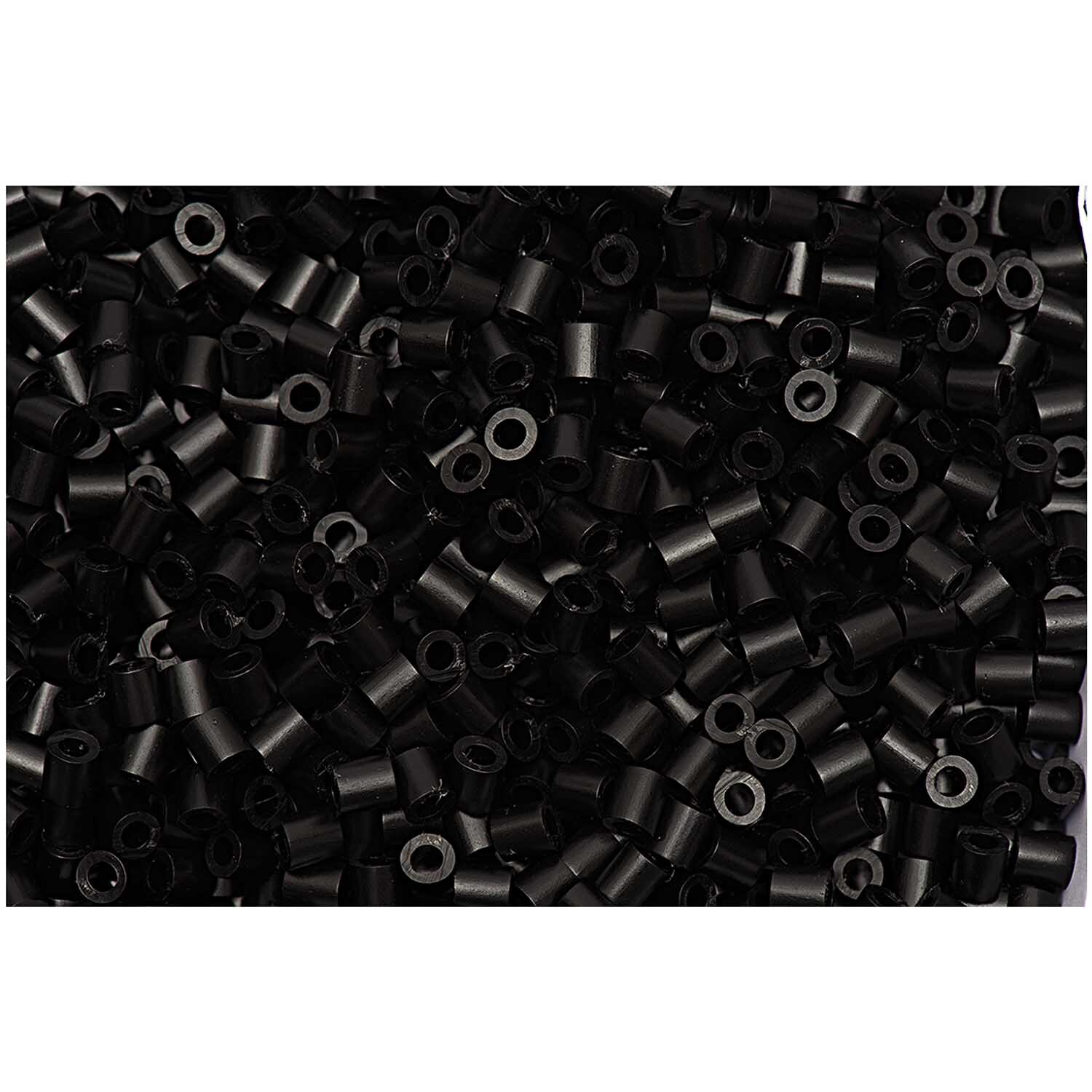 Rico Design Bügelperlen 5x5mm ca. 1000 Stück Schwarz