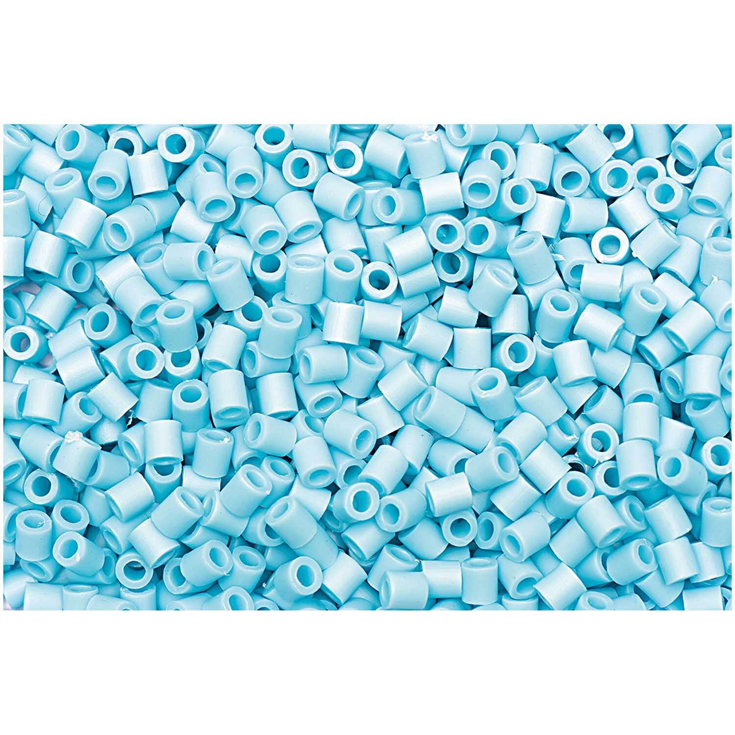 Rico Design Bügelperlen 5x5mm ca. 1000 Stück Hellblau