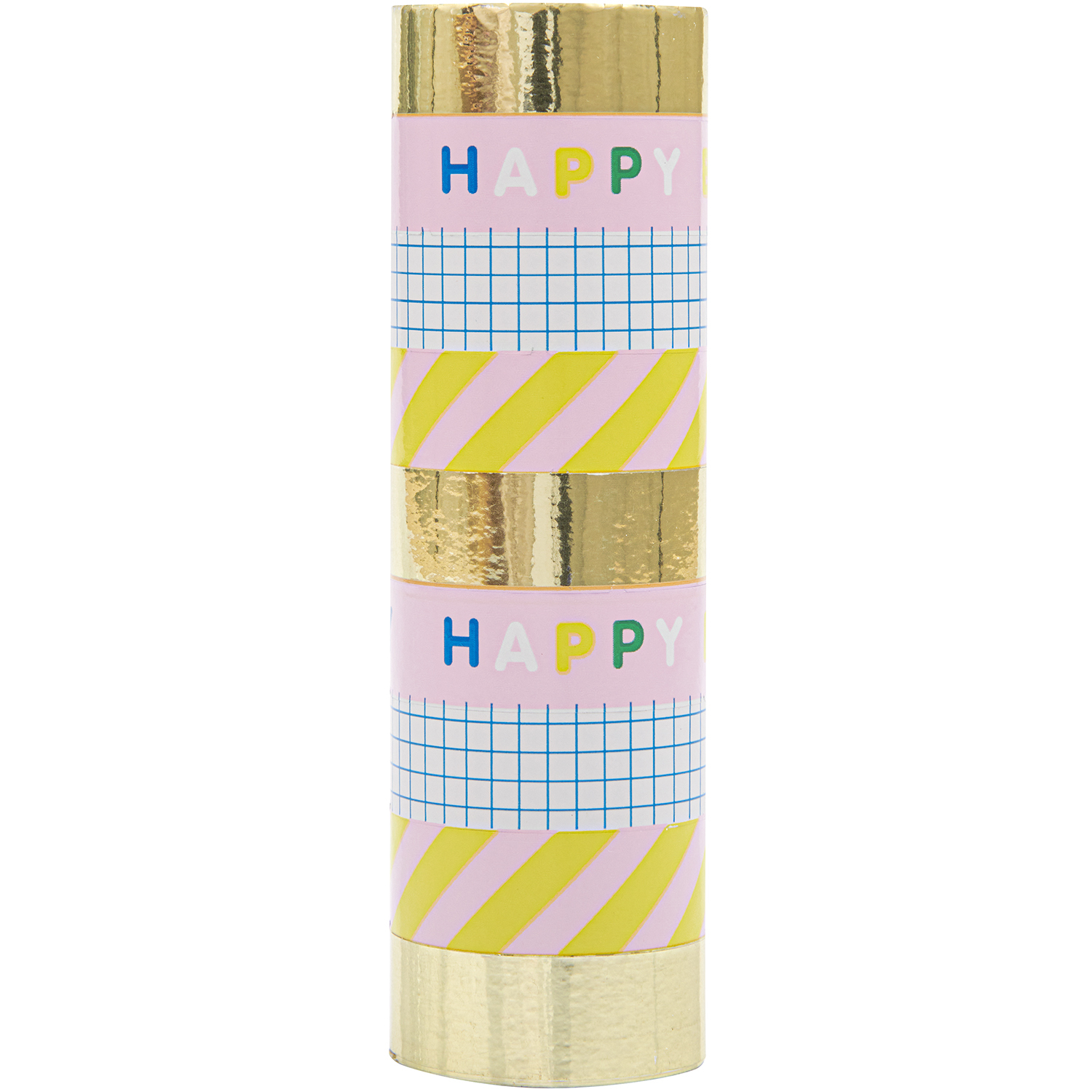 Rico Design Luftschlangen Happy Birthday 3,8m