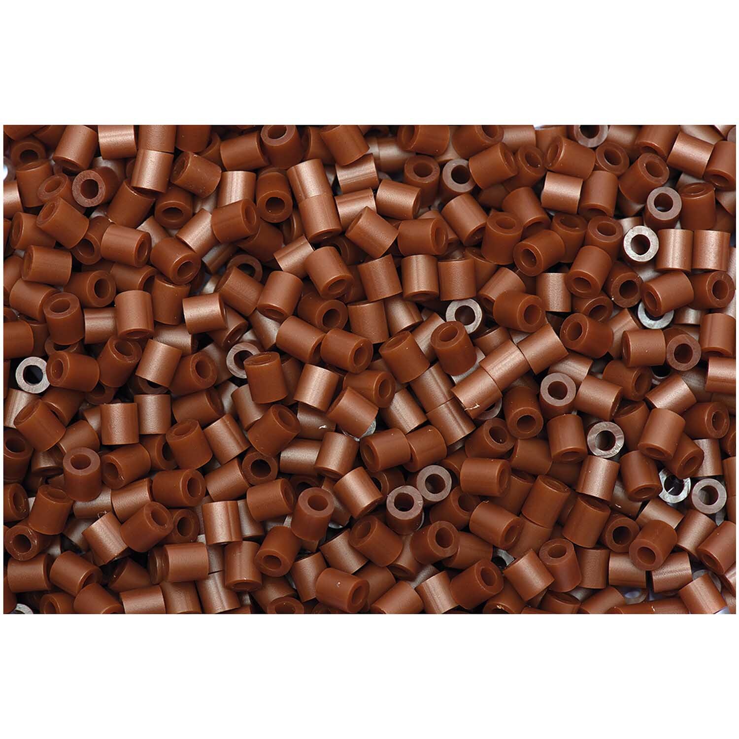 Rico Design Bügelperlen 5x5mm ca. 1000 Stück Dunkelbraun