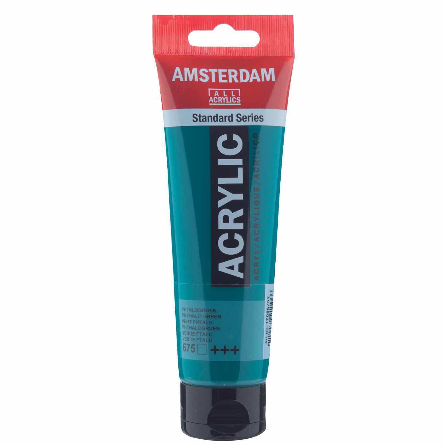AMSTERDAM Acrylfarbe 120ml Phthalogrün