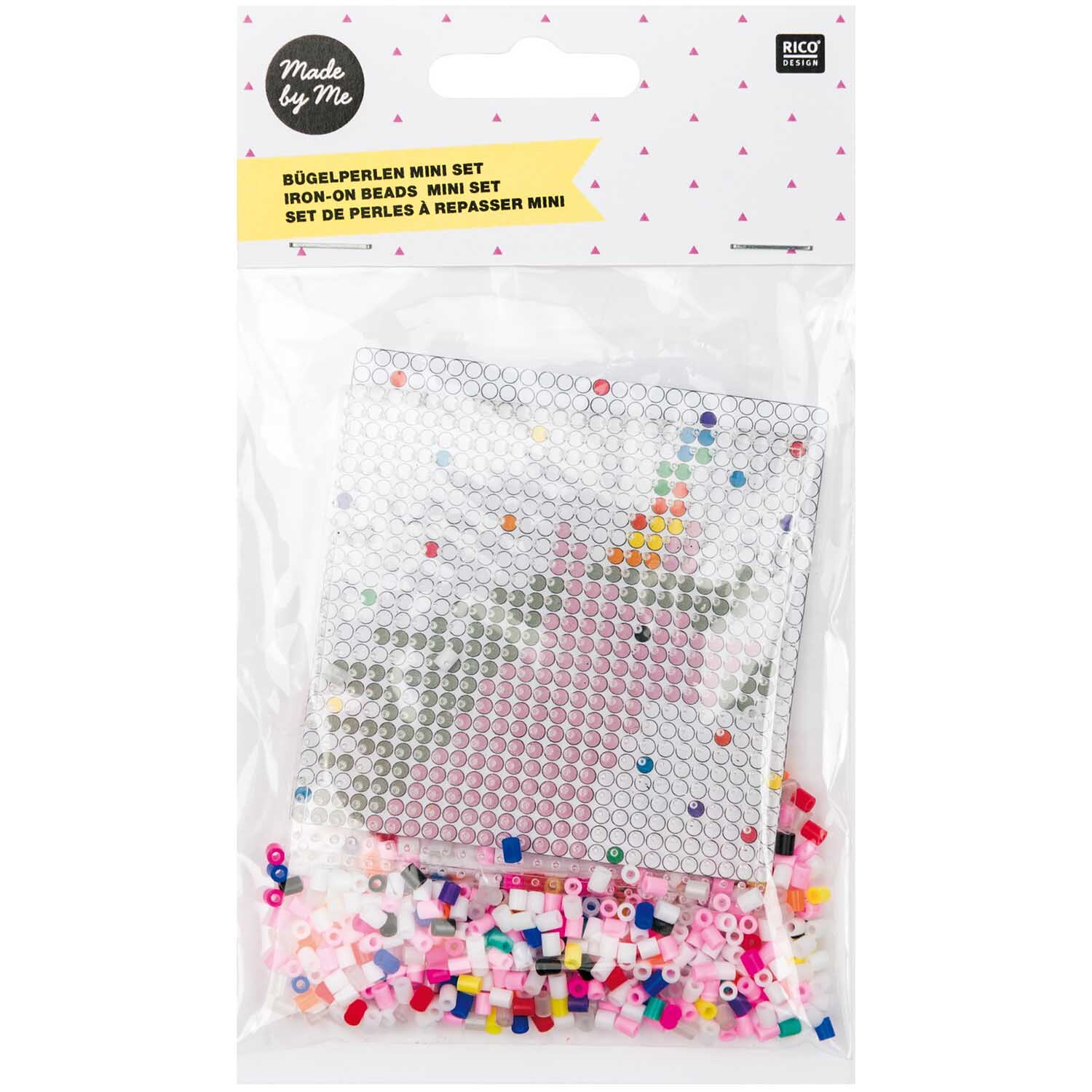Rico Design Mini-Bügelperlen Set eckig