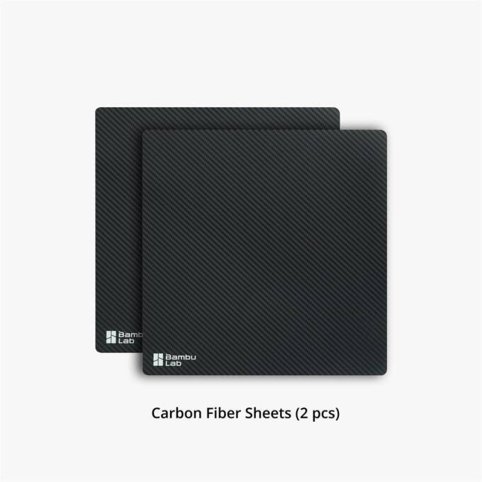 Bambu Lab 3D-Effektblatt A1 mini Carbon Fiber Sheets (2 Stk)