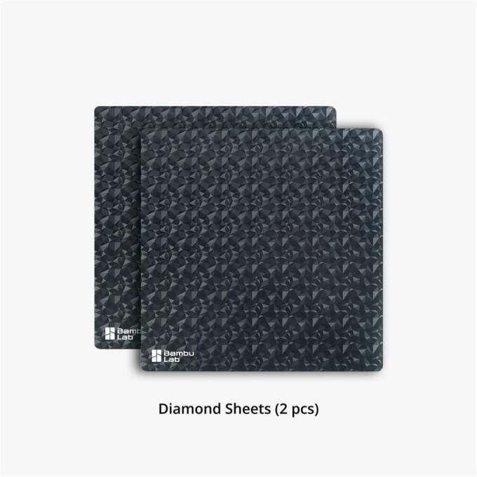 Bambu Lab 3D-Effektblatt A1 mini Diamond Sheets (2 Stk)