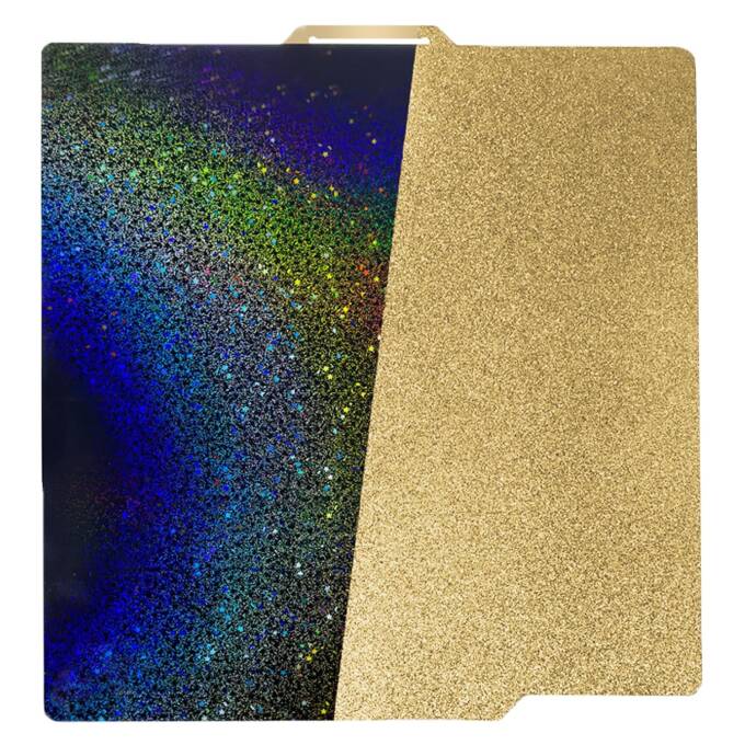 AcrossXD Double Sided Textured PEI & Smooth PEY Galaxy-Effekt