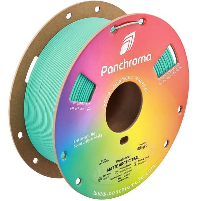 PolyMaker Panchroma PLA Matte Arctic Teal 1,75 mm 1.000 g
