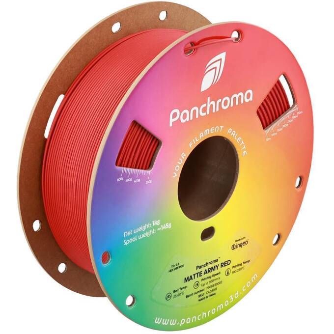 PolyMaker Panchroma PLA Matte Army Red 1,75 mm 1.000 g